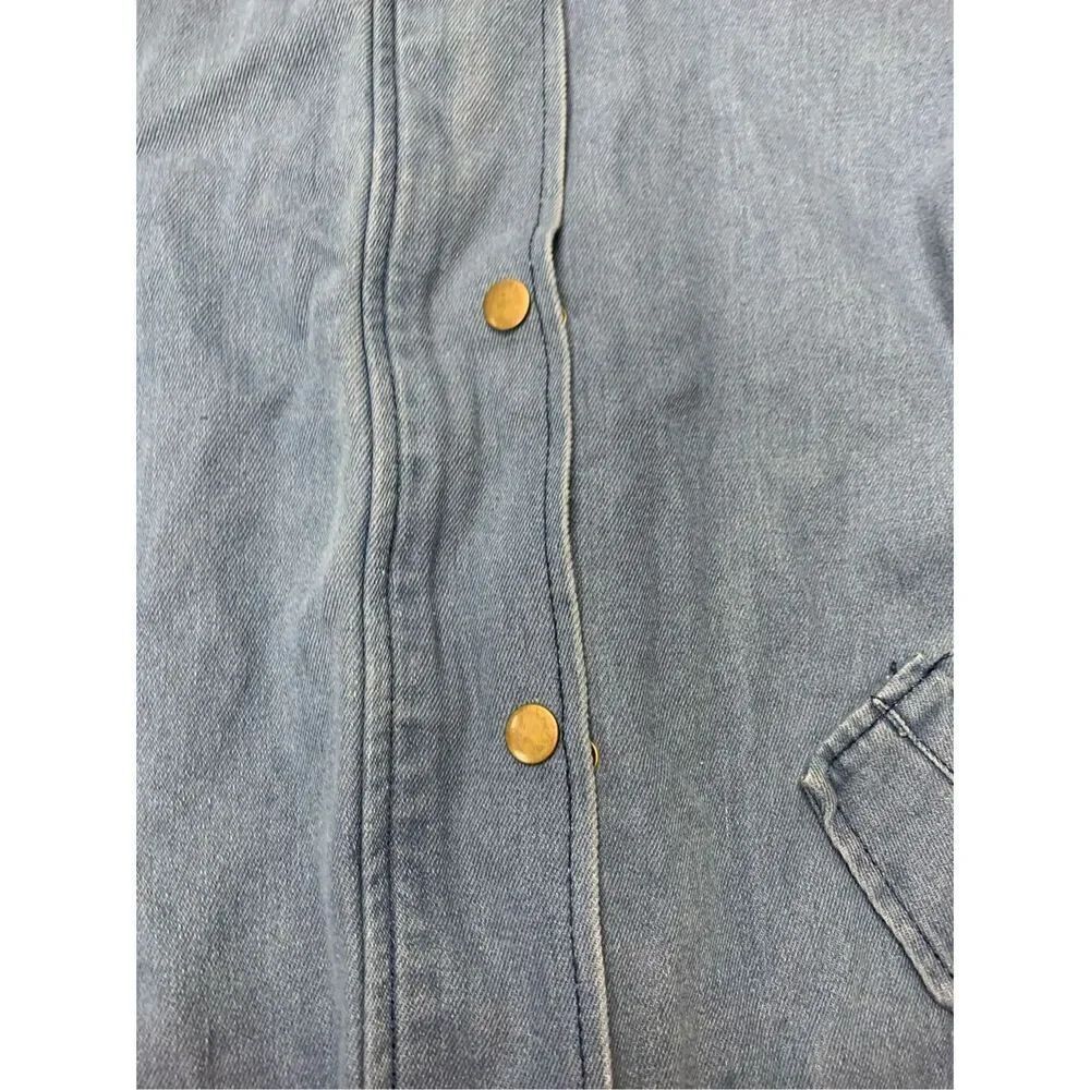 Denim Parka Style Jacket - Picture 5 of 6